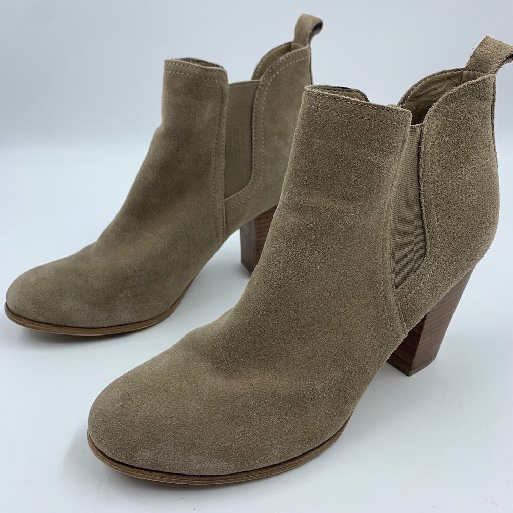 Michael Womens 11 Boots Ankle Booties Boho Western Cowgirl Festival Stacked Heel